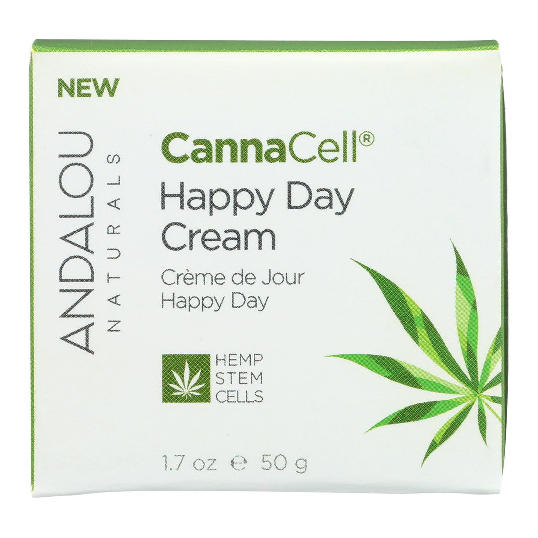 Andalou Naturals - Cannacell Happy Day Cream - 1.7 Oz.